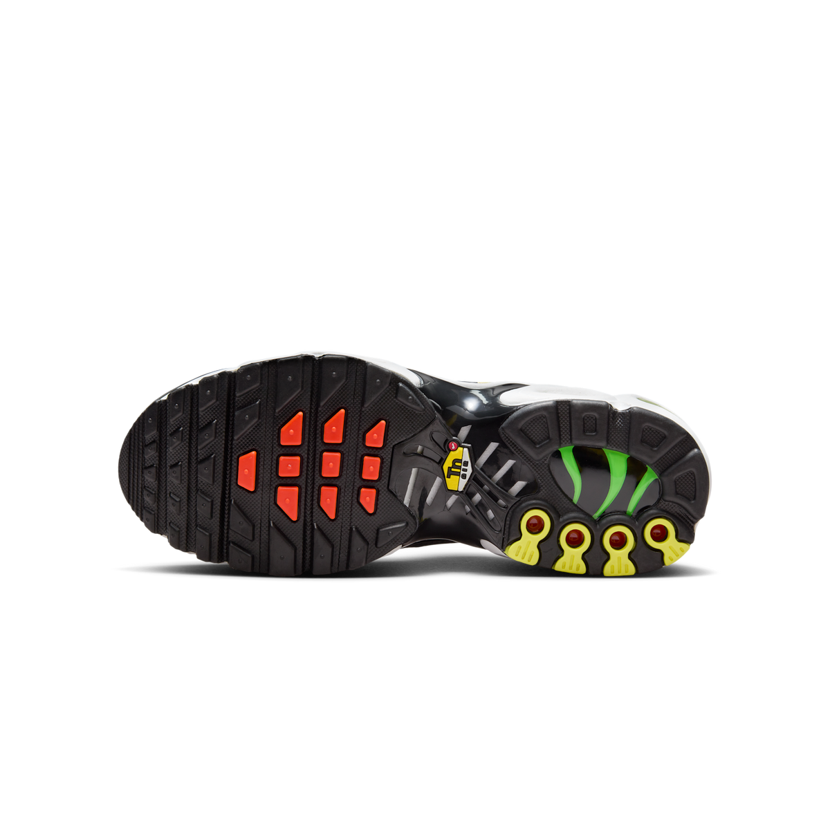 Nike Air Max Plus Black Green Strike Flash Crimson White (GS)
