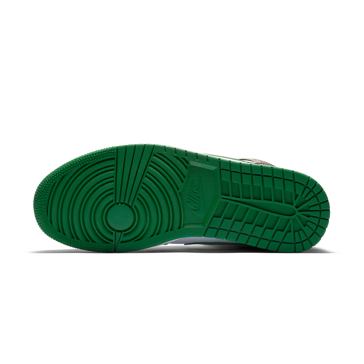 Jordan 1 Mid Green Toe