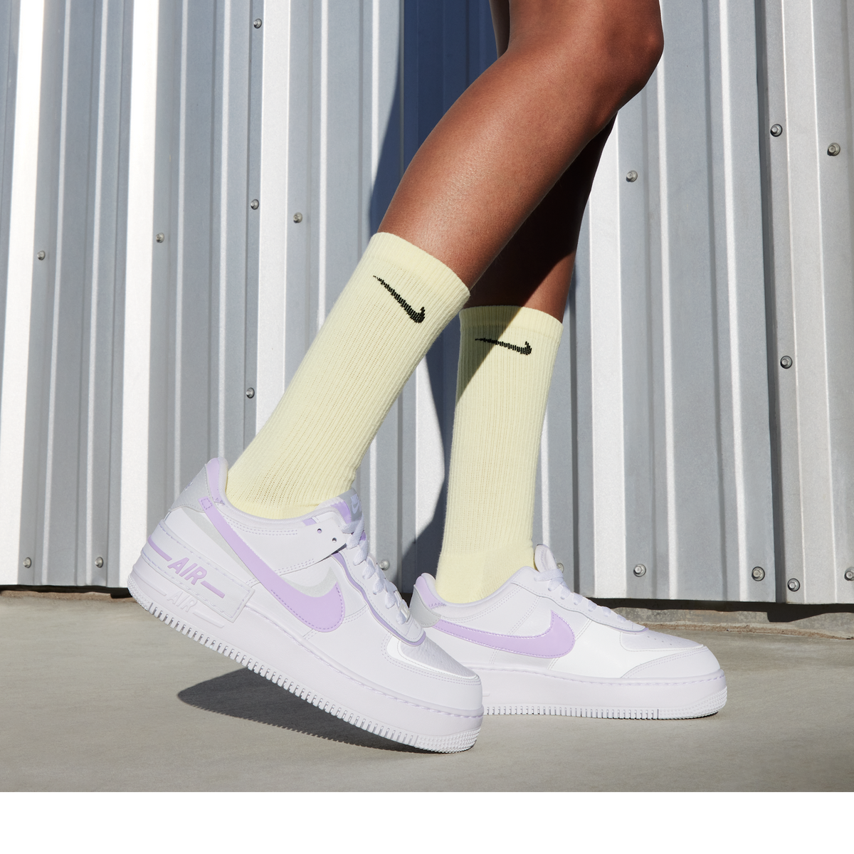 Nike Air Force 1 Low Shadow White Lilac Bloom (Women's)