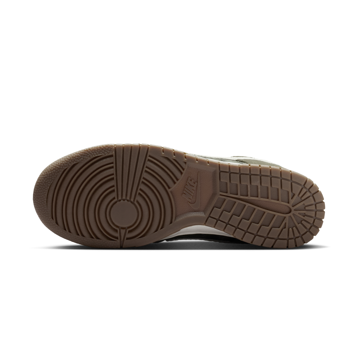 Nike Dunk Low Premium SE Woven Medium Olive Gum (Women's) | IB6161-200