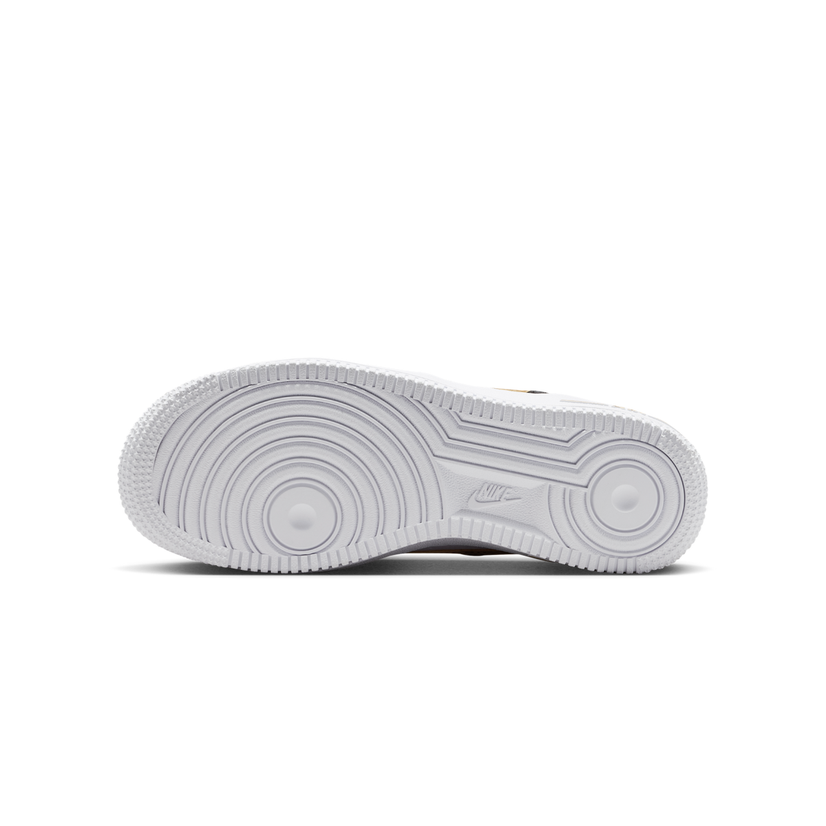 Nike Air Force 1 Low Black White Metallic Gold (GS)