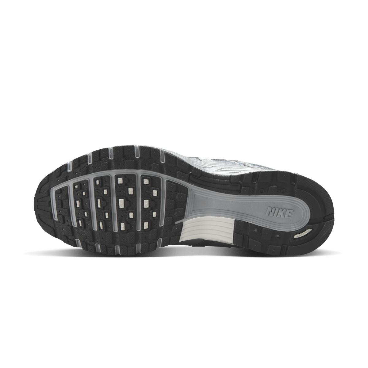 Nike P-6000 Metallic Silver Summit White-Wolf Grey