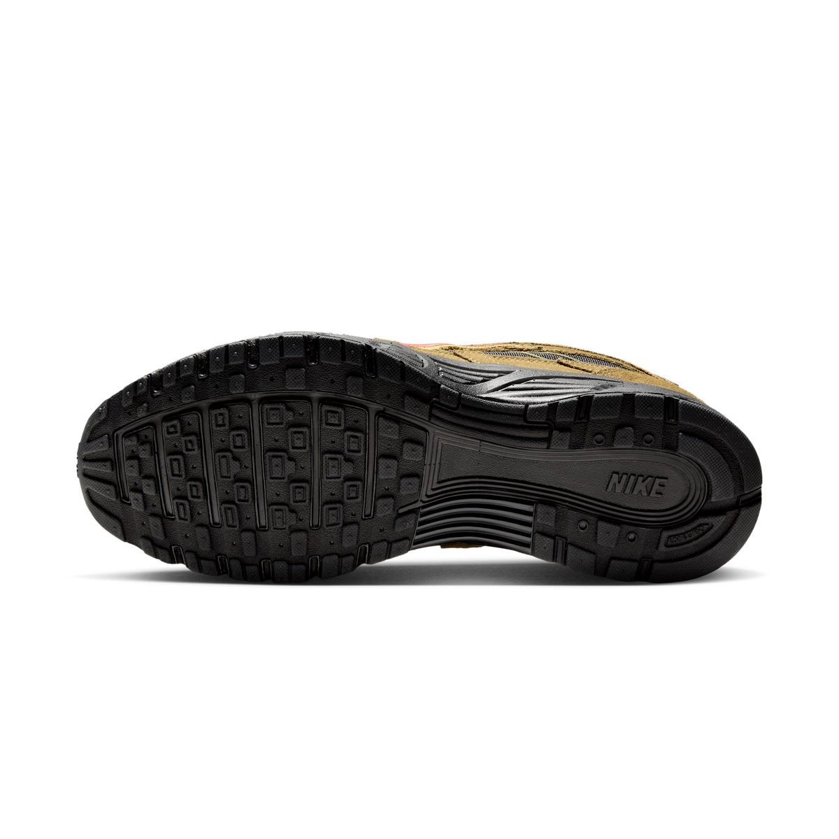 Nike P-6000 Premium Cordura Olive Flak Black Picante Red