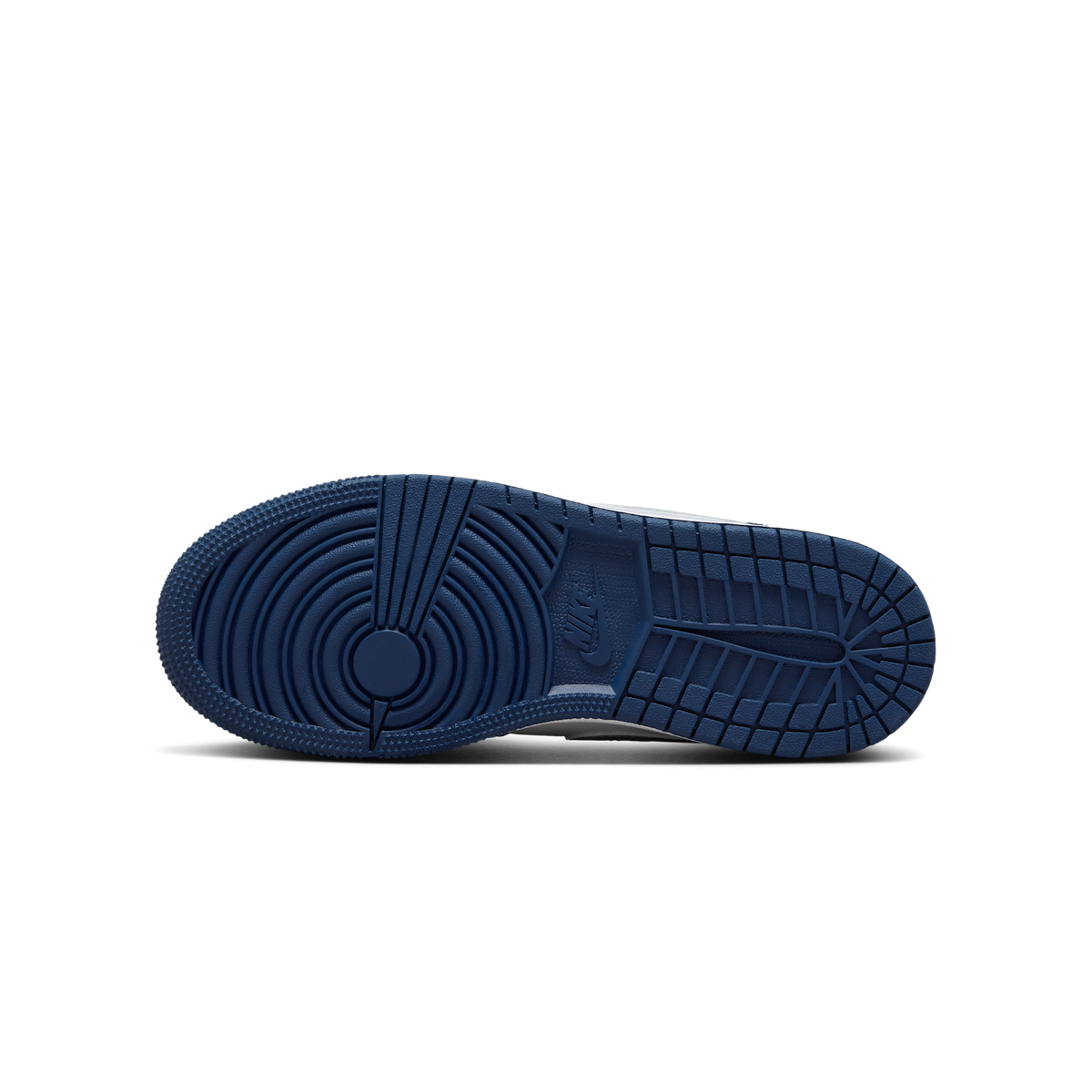 Jordan 1 Low Midnight Navy Wolf Grey (GS)