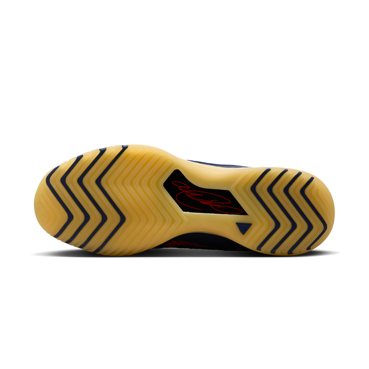 Nike LeBron NXXT Genisus Midnight Navy Soft Yellow Bright Crimson Light Armory Blue