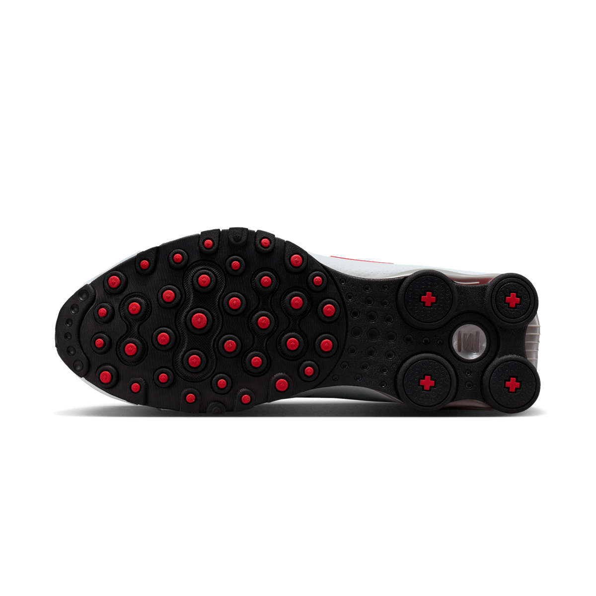 Nike Shox NZ White Red Metallic Silver | 378341-104