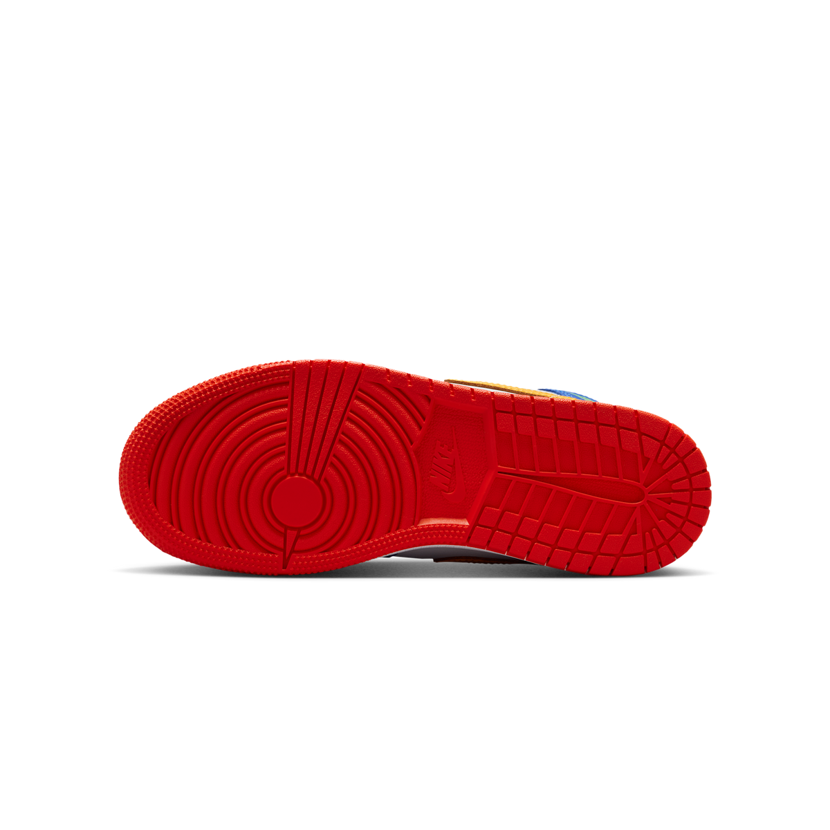 Jordan 1 Mid Racer Blue Red Gold (GS)