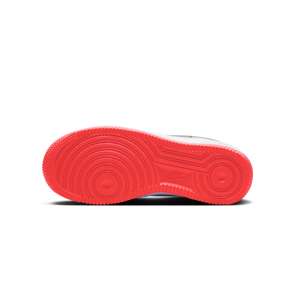 Nike Air Force 1 Low Light Smoke Bright Crimson (GS)