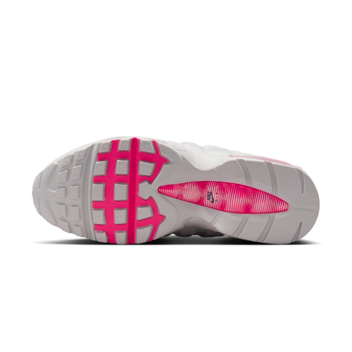 Nike Air Max 95 OG Big Bubble Vast Grey Hyper Pink (Women's) | IB6396-002
