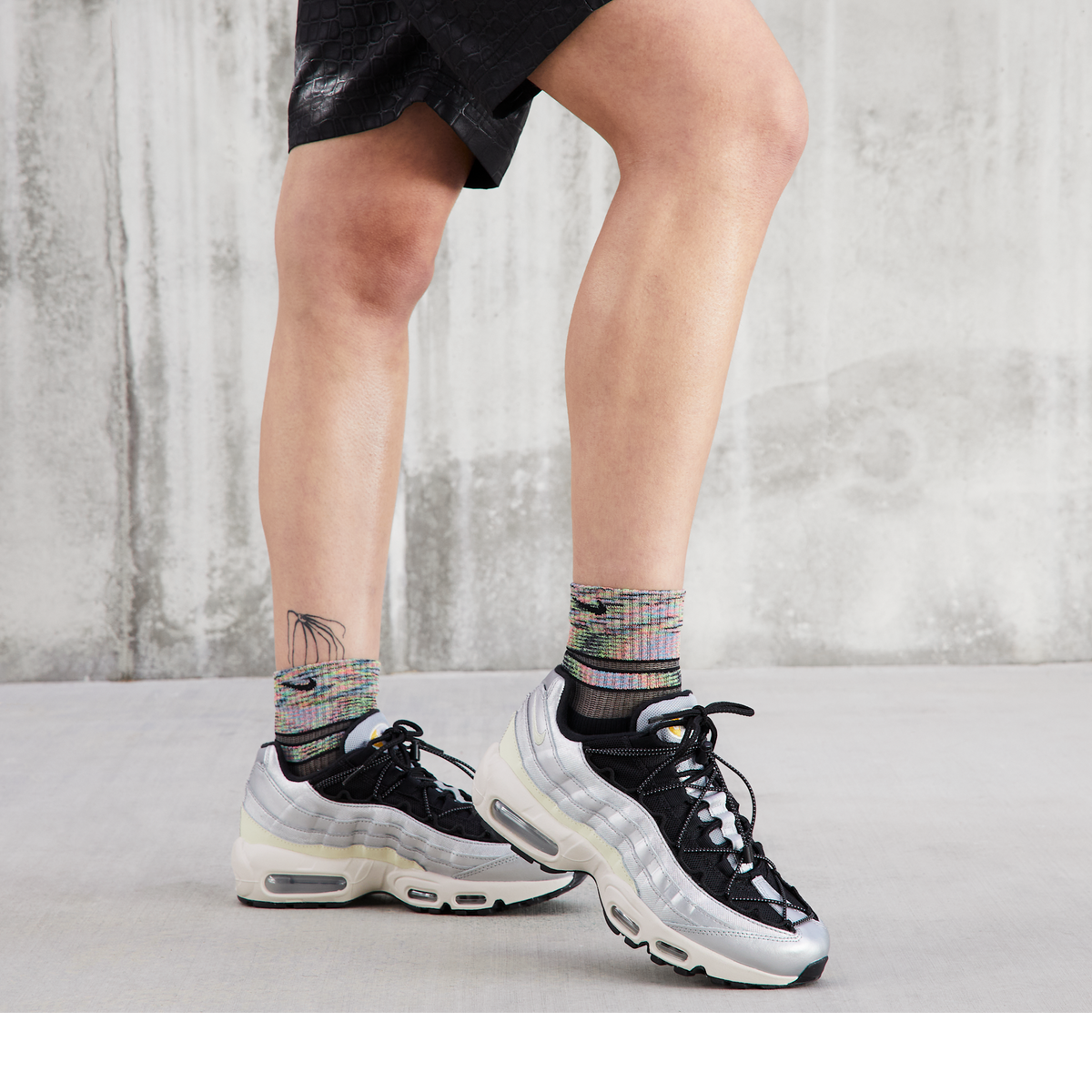 Nike Air Max 95 Toggle Metallic Silver Alabaster (Women's)