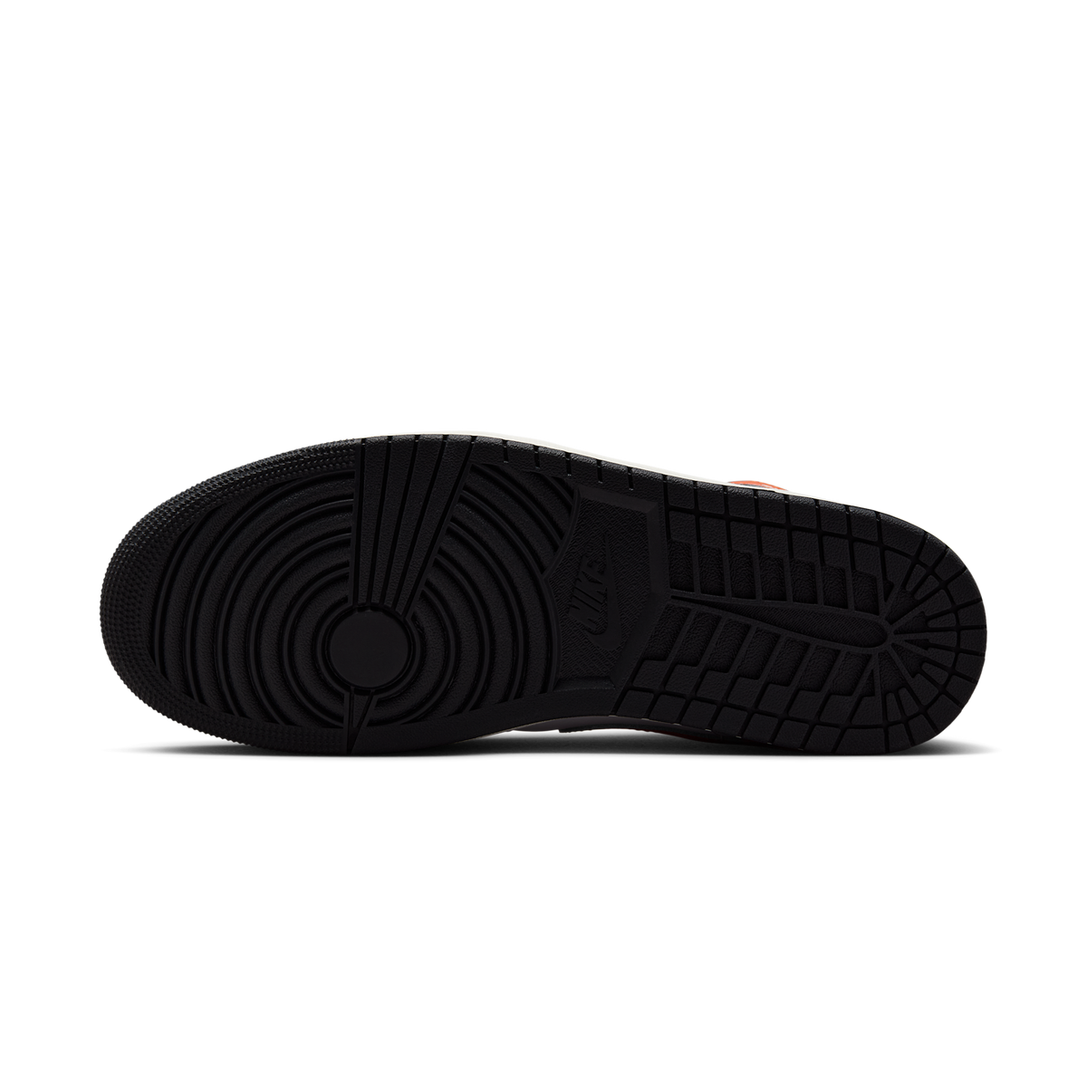Jordan 1 Mid Black Toe Starfish