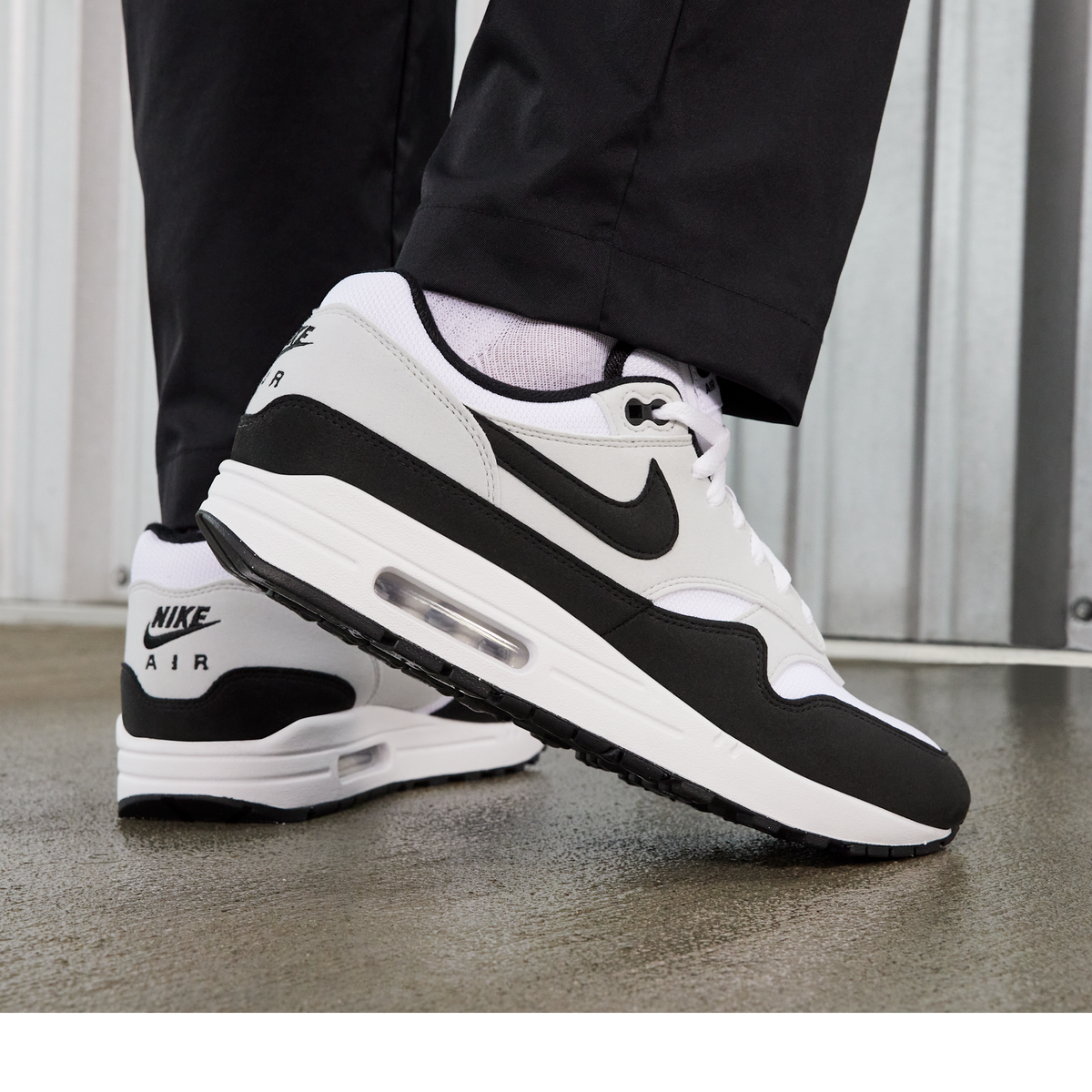 Nike Air Max 1 White Black