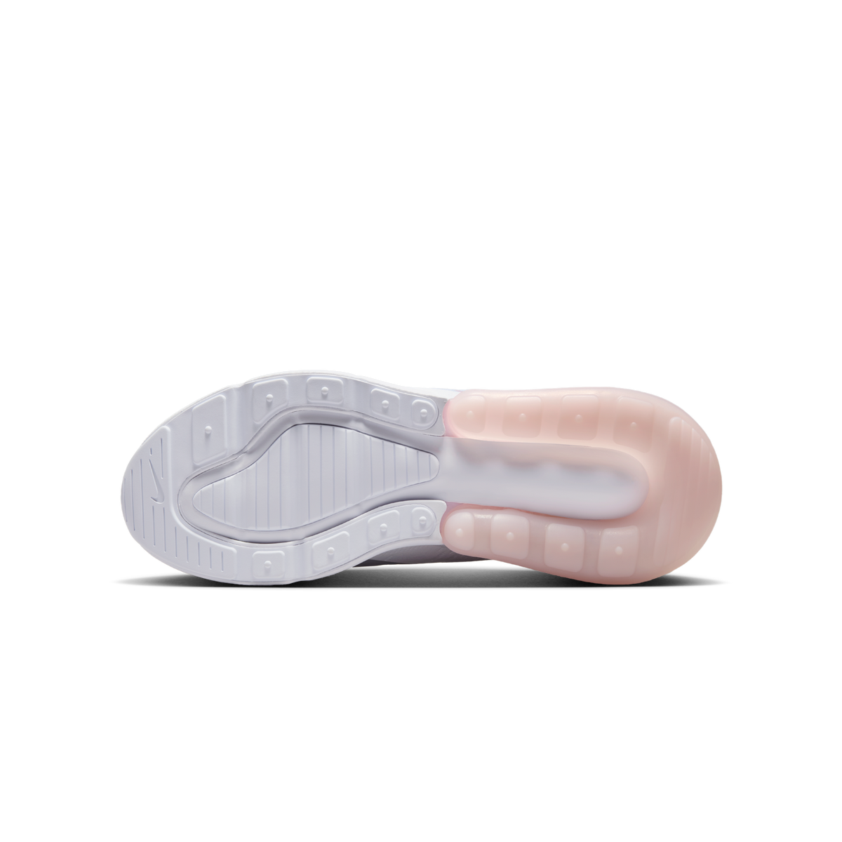 Nike Air Max 270 White Light Smoke Grey Pink Foam (GS)