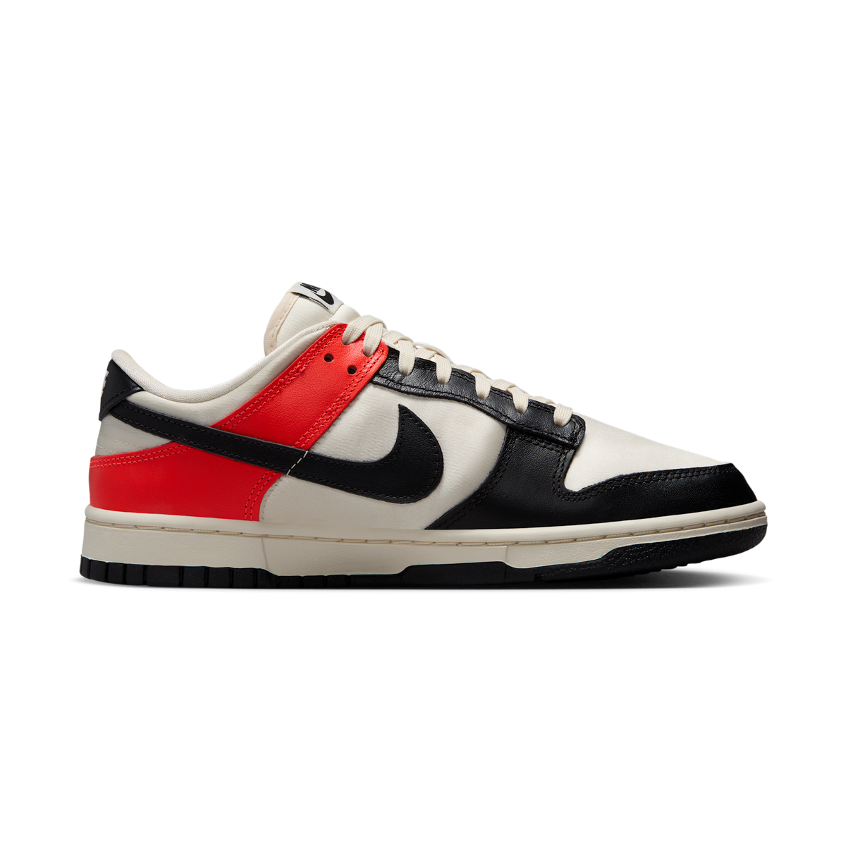 Nike Dunk Low Black Toe Bright Crimson (Women's) | HQ3423-635