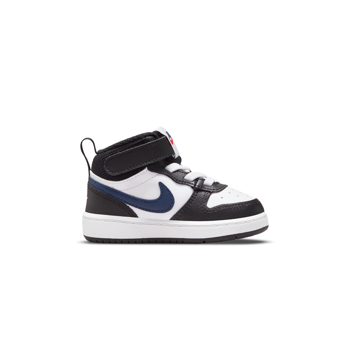 Nike Court Borough Mid 2 White Black University Red (TD)