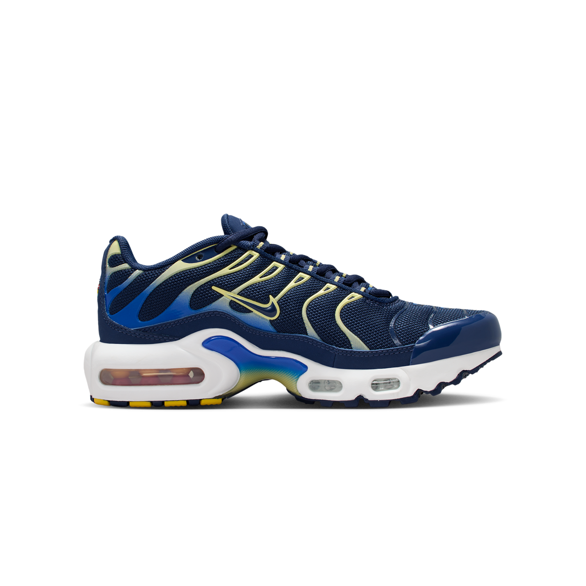 Nike Air Max Plus Midnight Navy Soft Yellow (GS) | CD0609-412