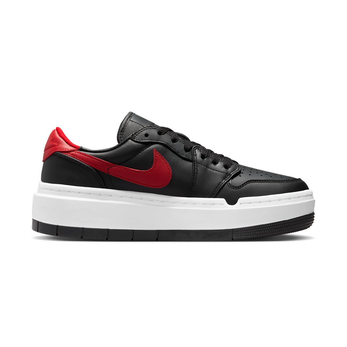 Jordan 1 Elevate Low Black Gym Red White (Women's)