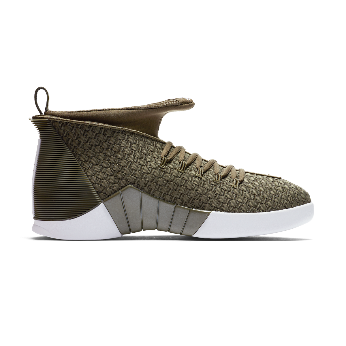 Jordan 15 Retro PSNY Woven Olive
