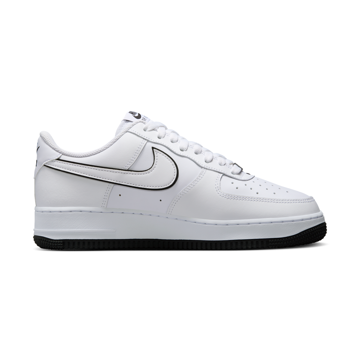 Nike Air Force 1 '07 Low White Black Outline Swoosh