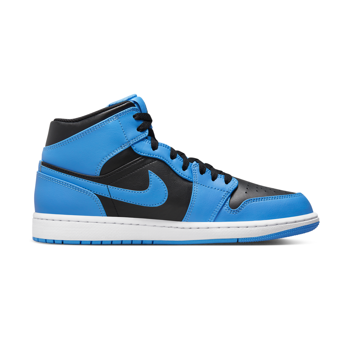 Jordan 1 Mid University Blue Black