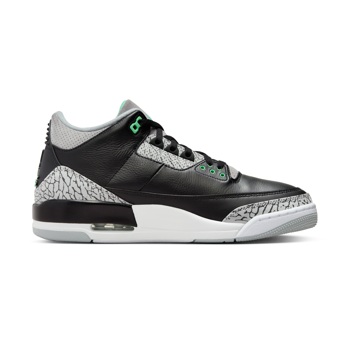 Jordan 3 Retro Green Glow