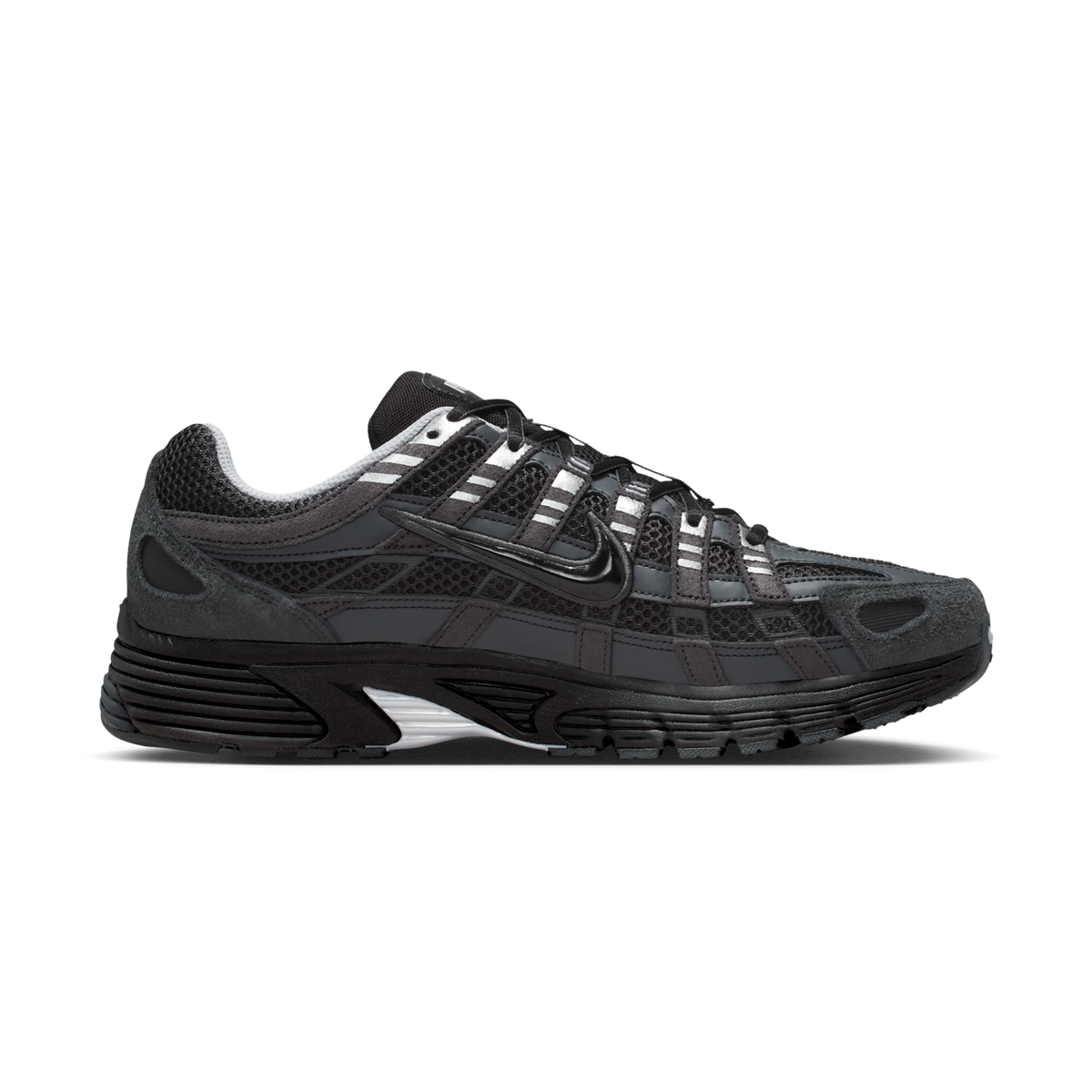 Nike P-6000 Suede Anthracite Metallic Silver