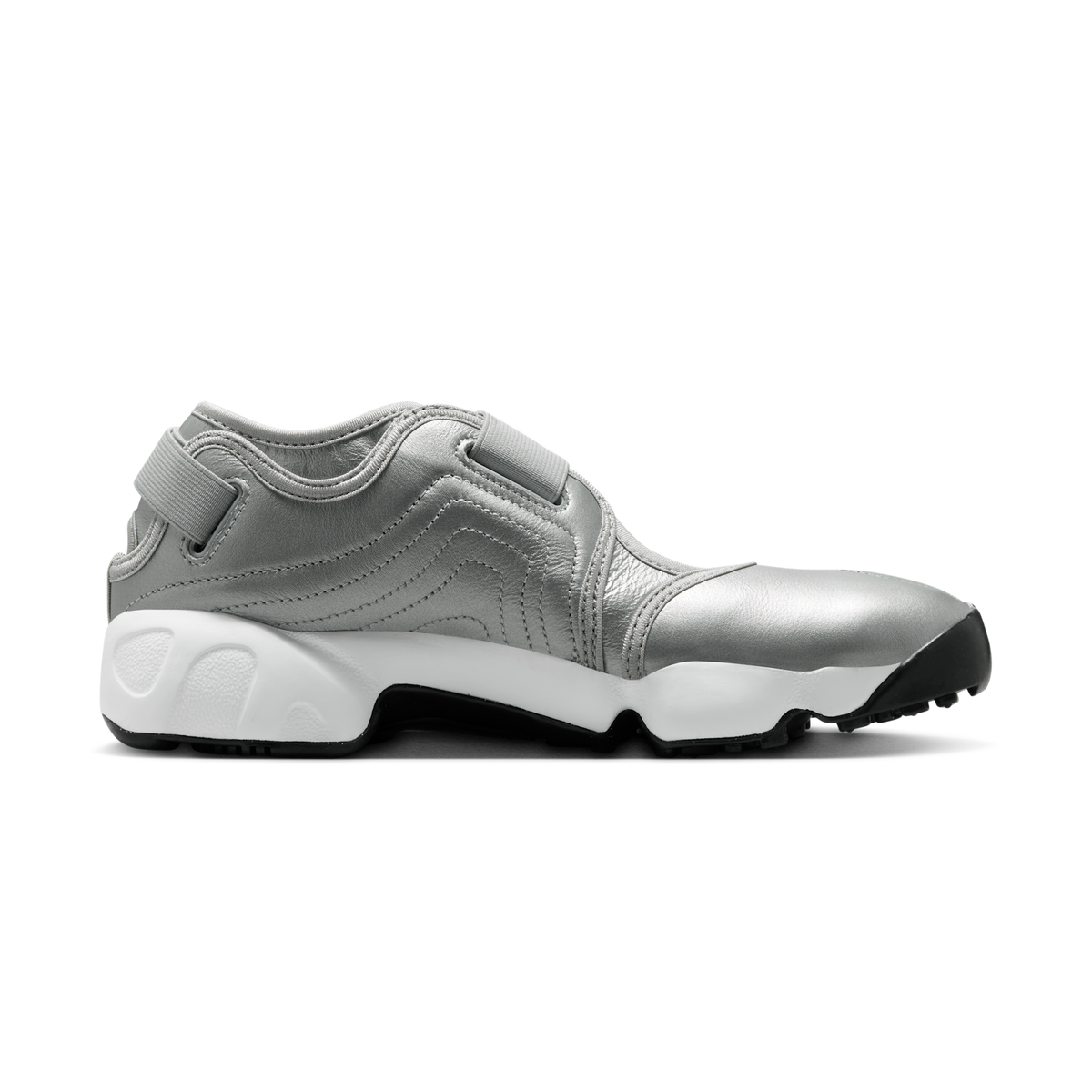 Nike Air Rift Leather Metallic Silver Sail (Women's) | HM5737-003