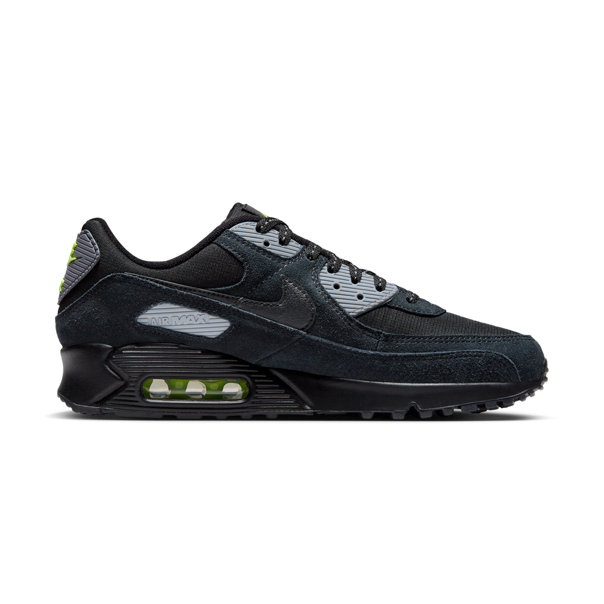 Nike Air Max 90 Black Volt Cool Grey