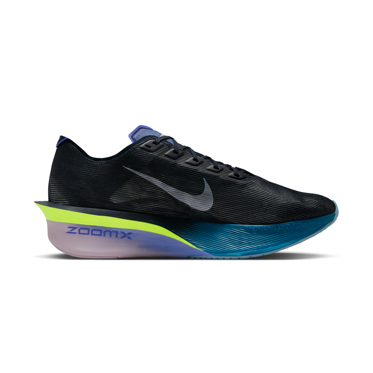 Nike ZoomX Vaporfly Next% 4 Obsidian Persian Violet White | HF6414-401