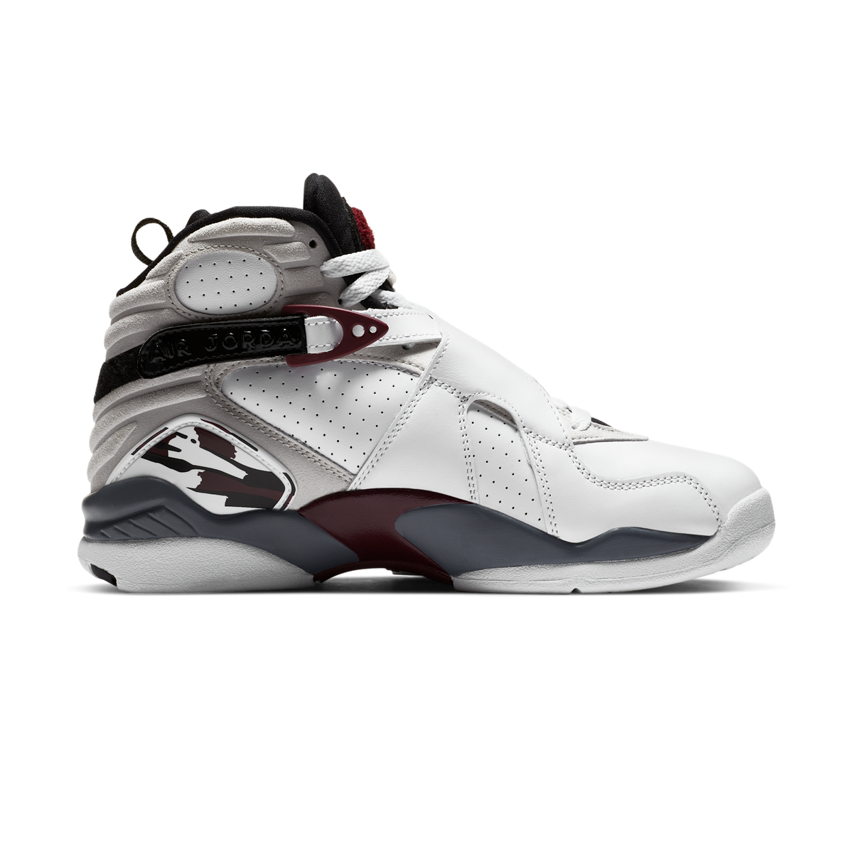 Jordan 8 Retro White Burgundy (Women's)
