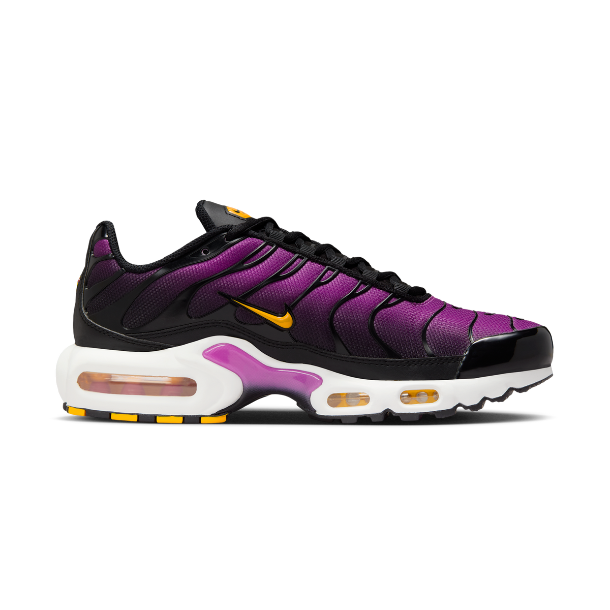 Nike Air Max Plus Black Laser Orange White Hyper Violet (Women's) | DZ3670-005