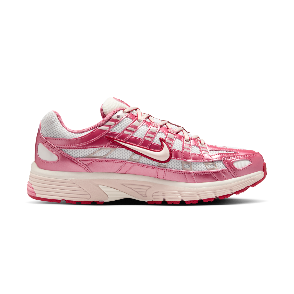 Nike P-6000 White Silt Red Peony (Women's)