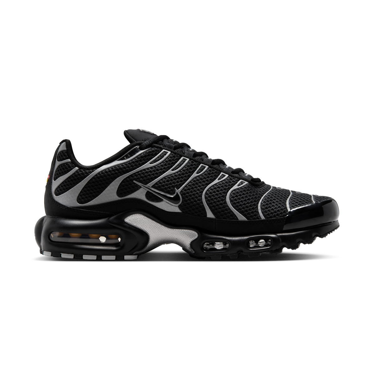Nike Air Max Plus Premium Black Reflective Silver | HQ3029-001