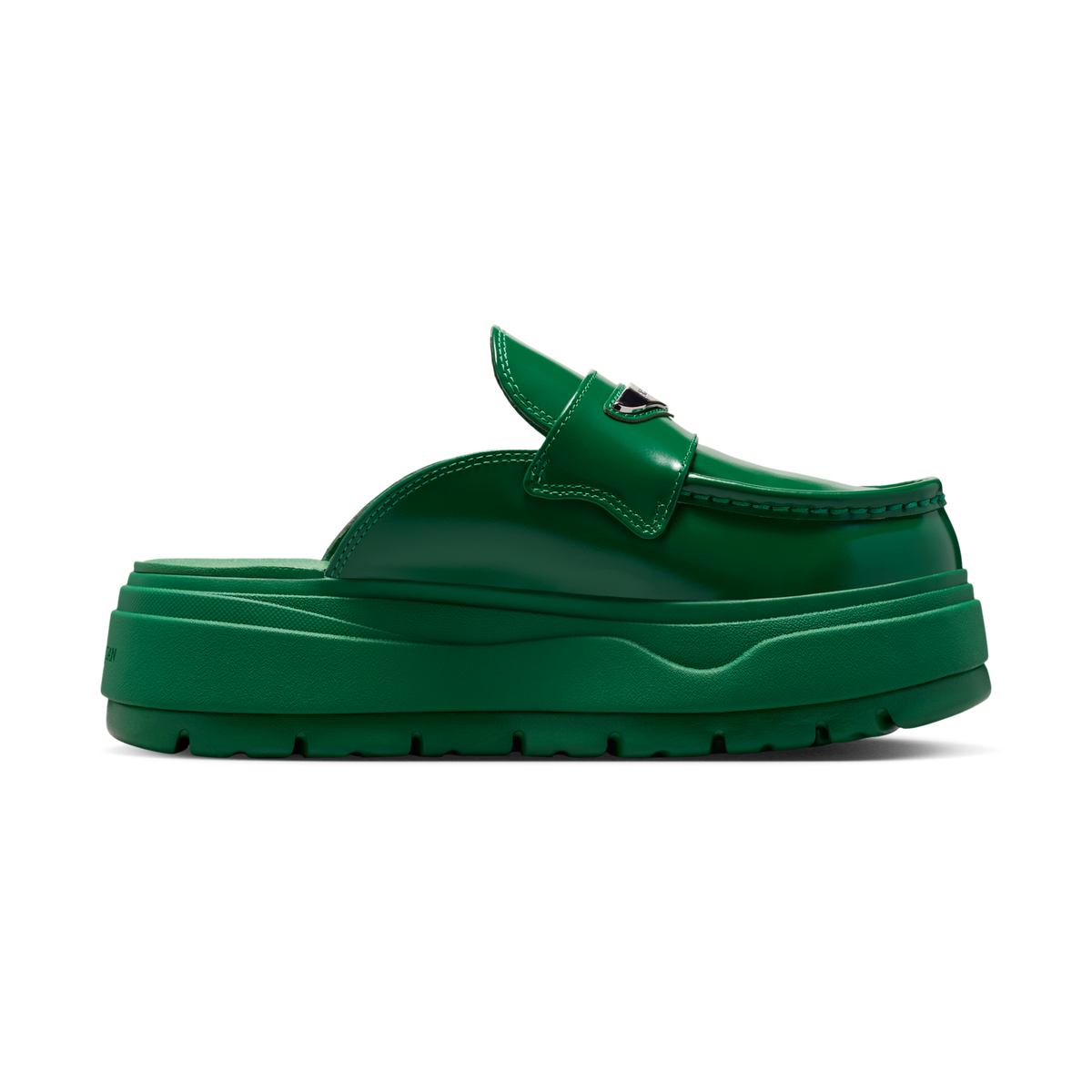 Jordan Mule Malachite Metallic Silver (Women's)