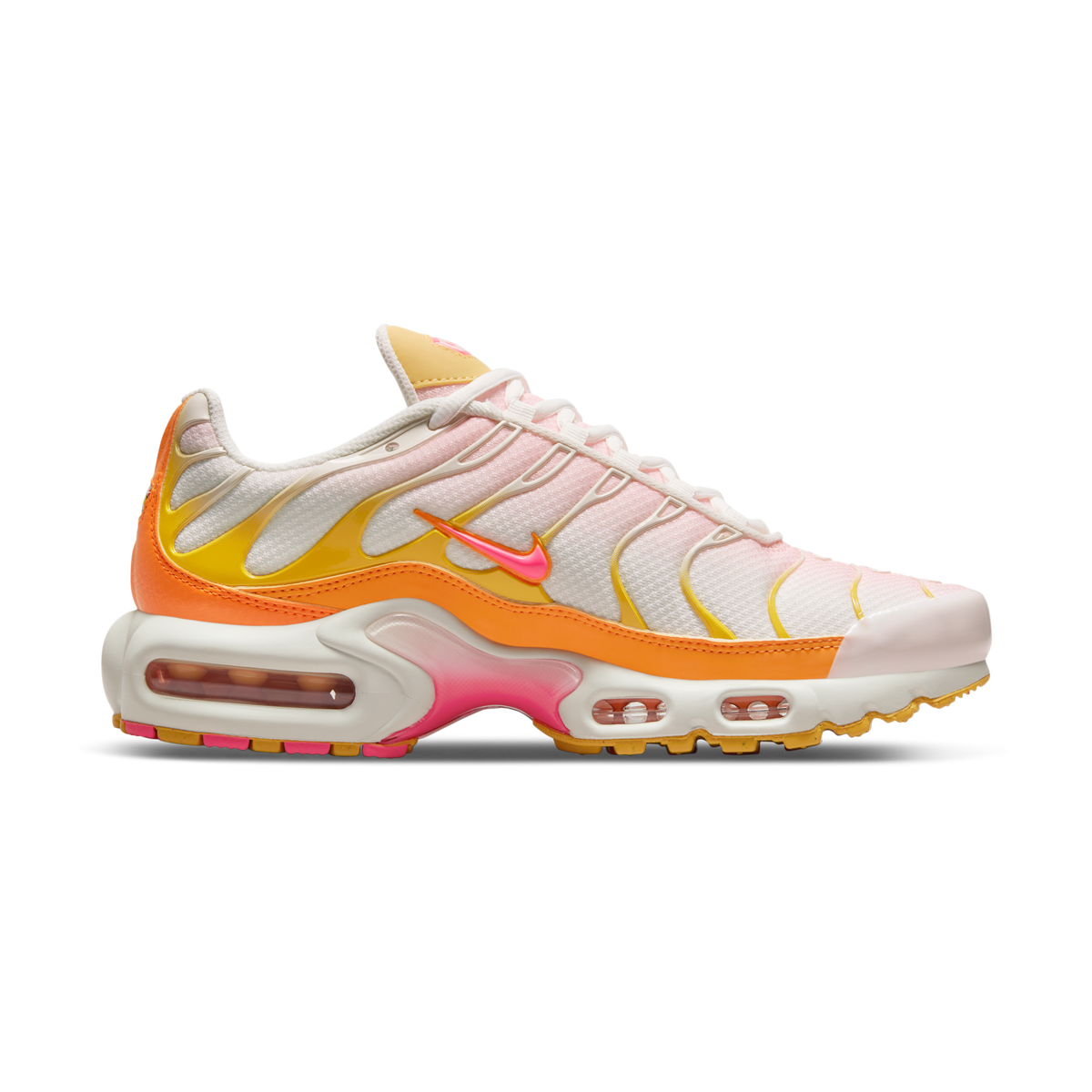Nike Air Max Plus White Orange Pink (Women's) | DX2673-100