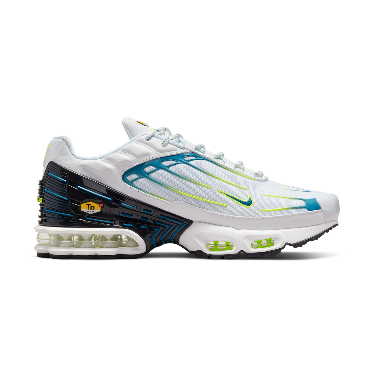 Nike Air Max Plus 3 White Marina Volt Black | DV3488-100