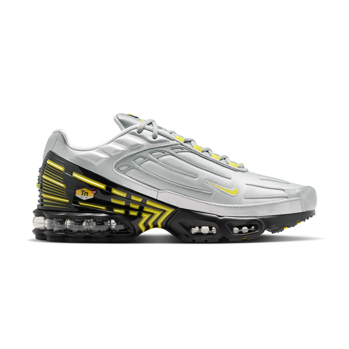 Nike Air Max Plus 3 Metallic Silver Opti Yellow | FZ4623-001