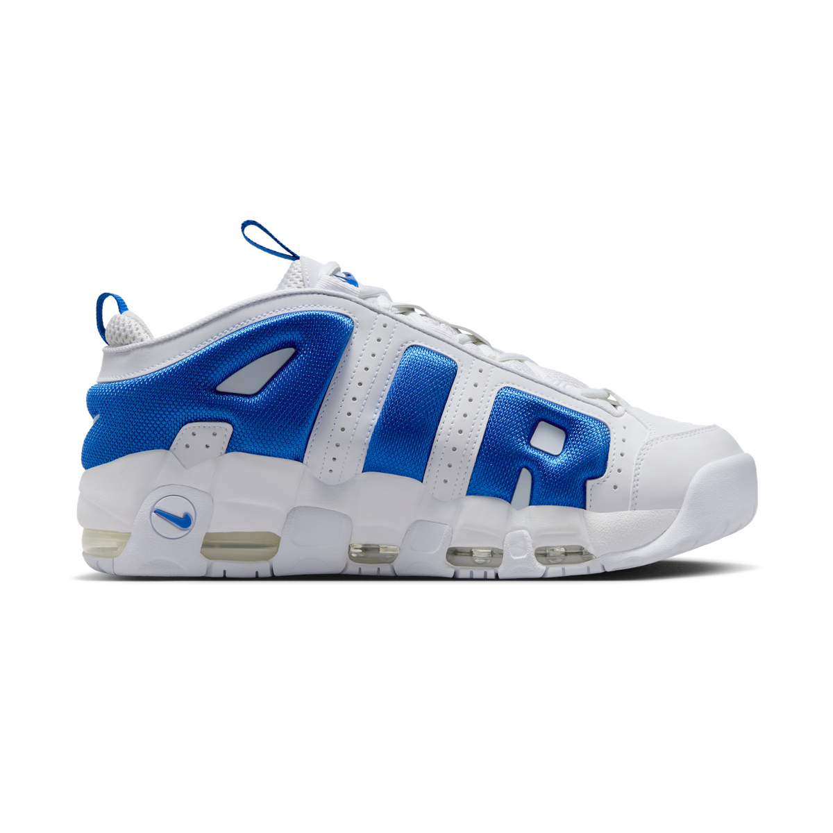Nike Air More Uptempo Low White Hyper Royal | FZ3055-101