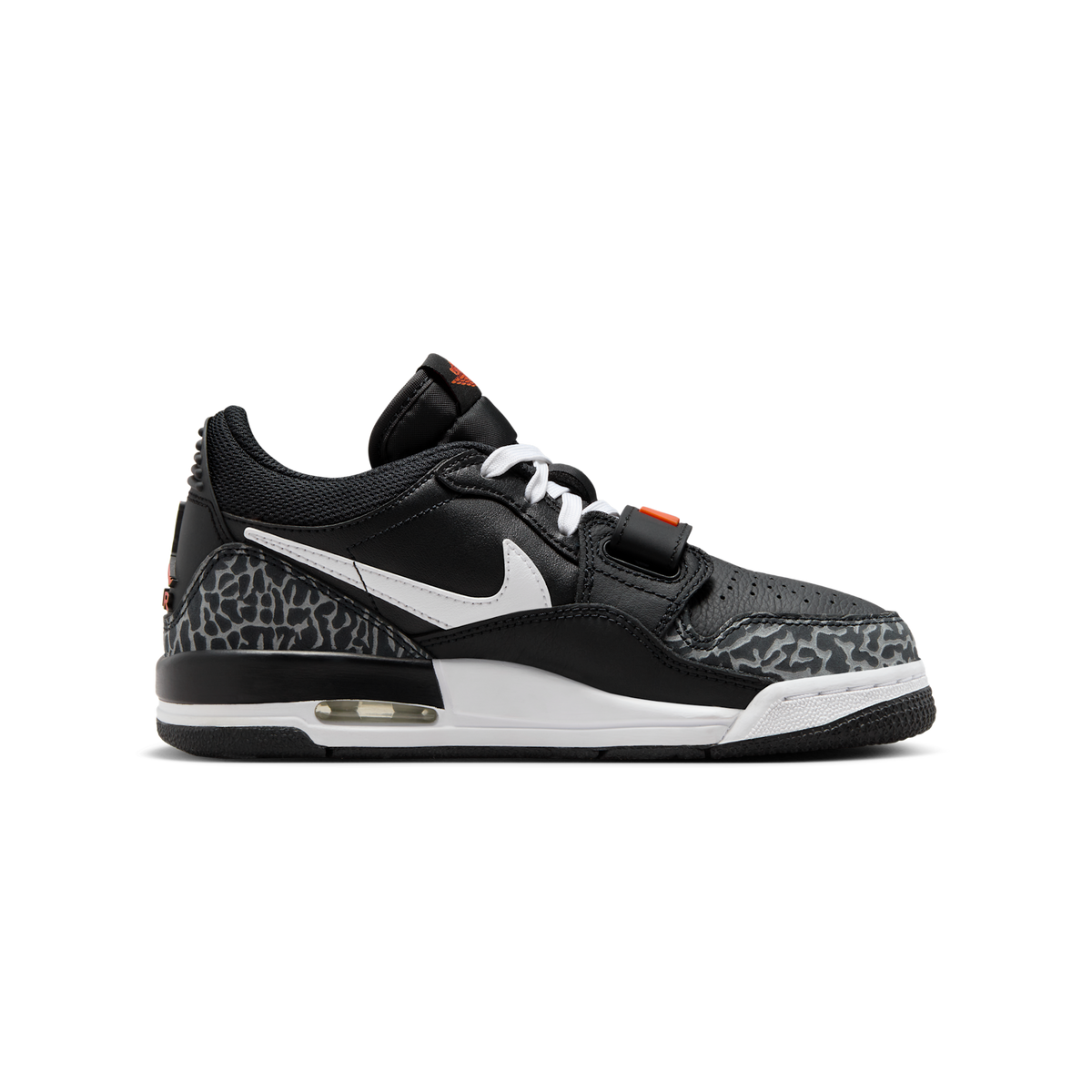 Jordan Legacy 312 Low Black White Safety Orange (GS)