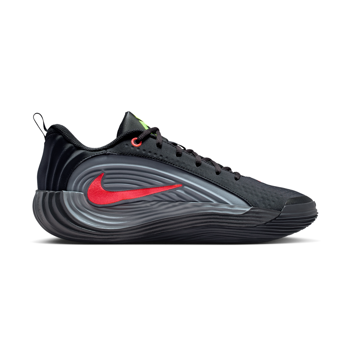 Nike Giannis Immortality 5 Black Volt Bright Crimson | IM5130-001