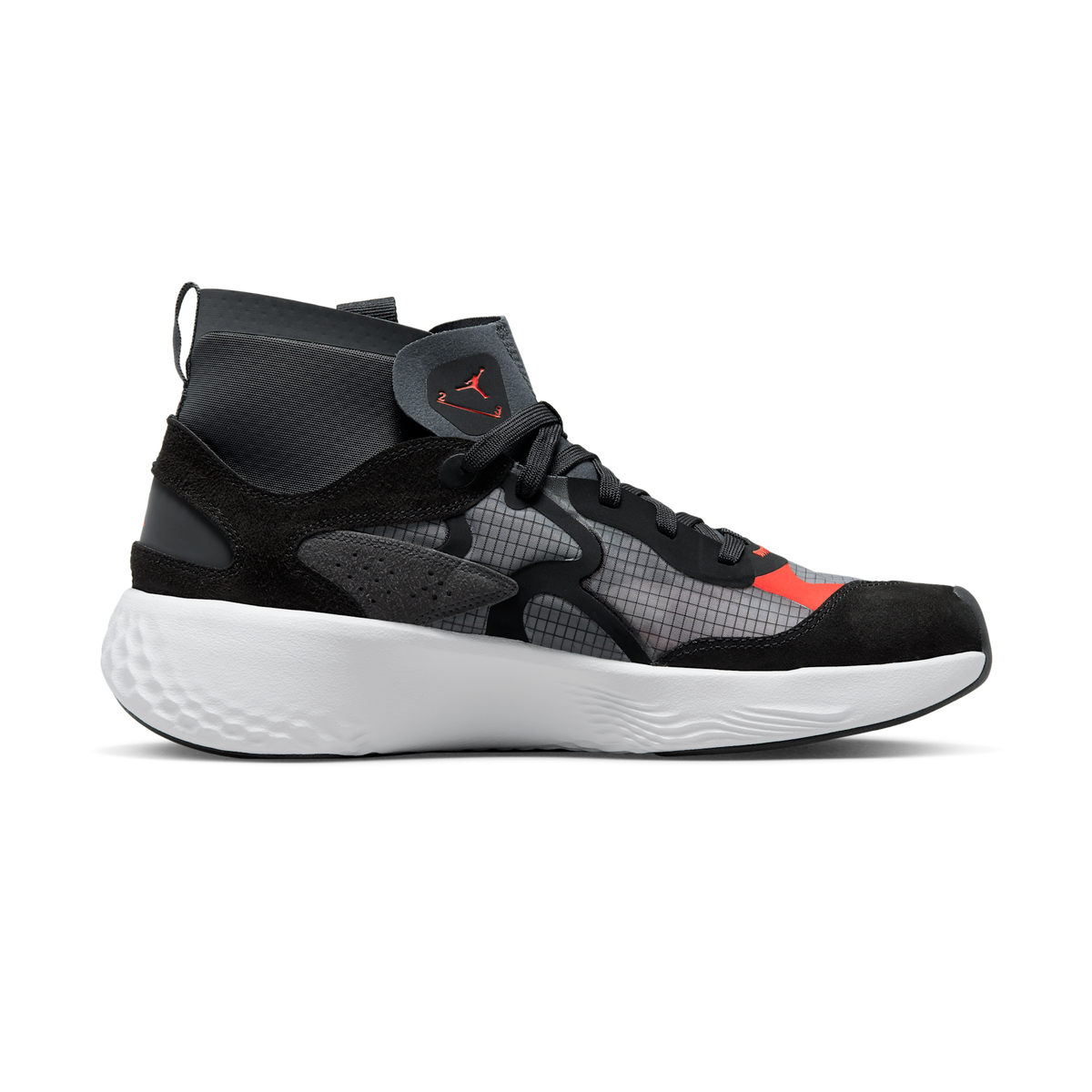 Jordan Delta 3 Mid Black Chile Red