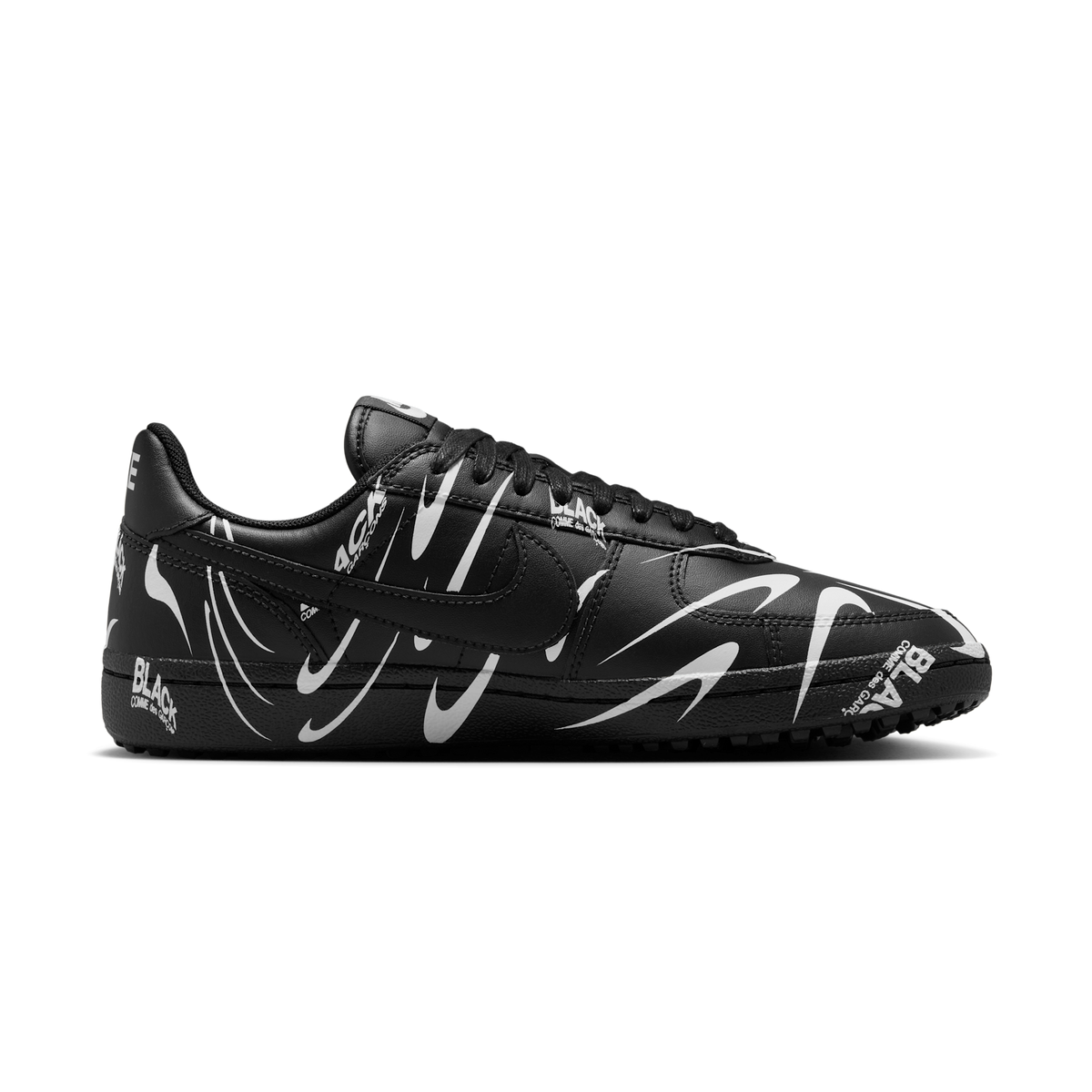 Nike Field General '82 BLACK Comme des Garçons Black White All-Over Print (Women's) | IM7417-001