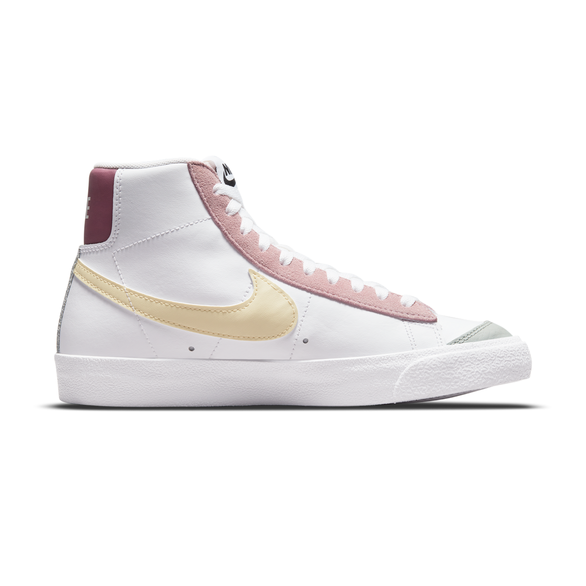 Nike Blazer Mid 77 White Pink Green Yellow (Women's) | DN5052-100