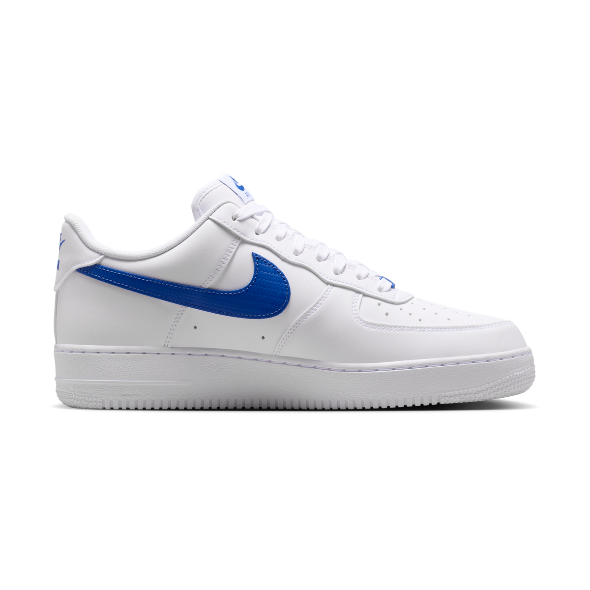 Nike Air Force 1 Low '07 Carbon Fiber Swoosh White Game Royal