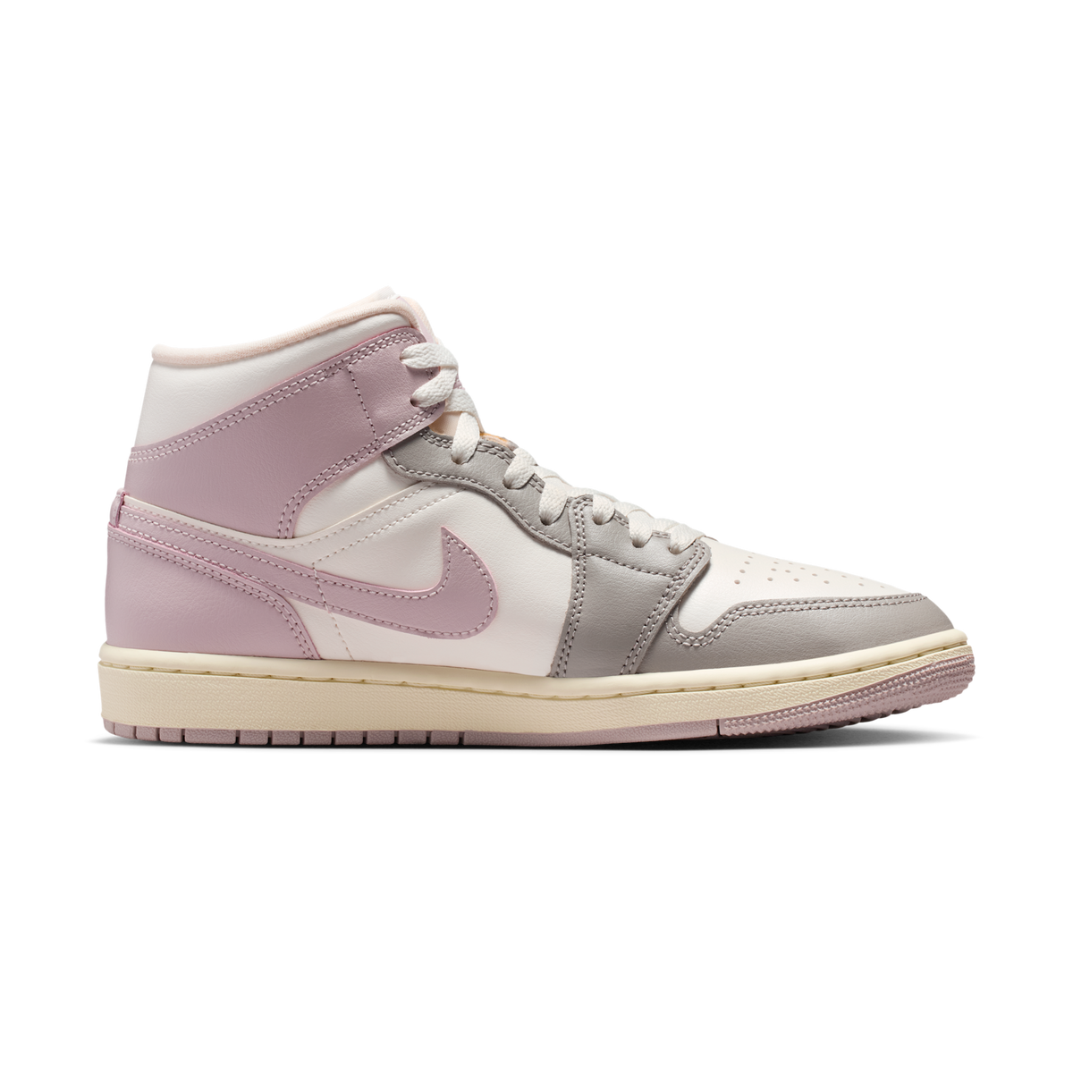 Jordan 1 Mid Enigma Stone Particle Rose (Women's)