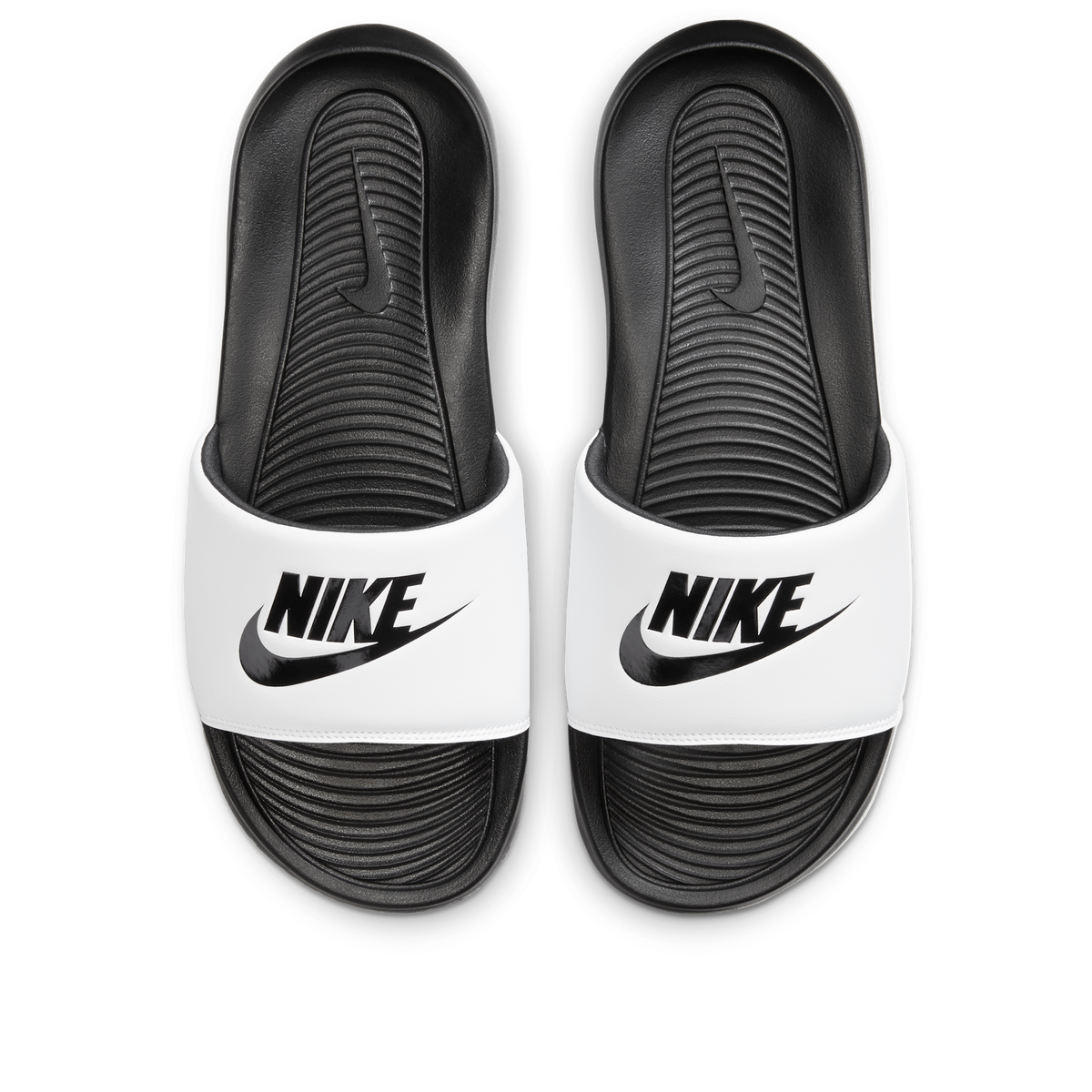 Nike Victori One Slide White Black | CN9675-005