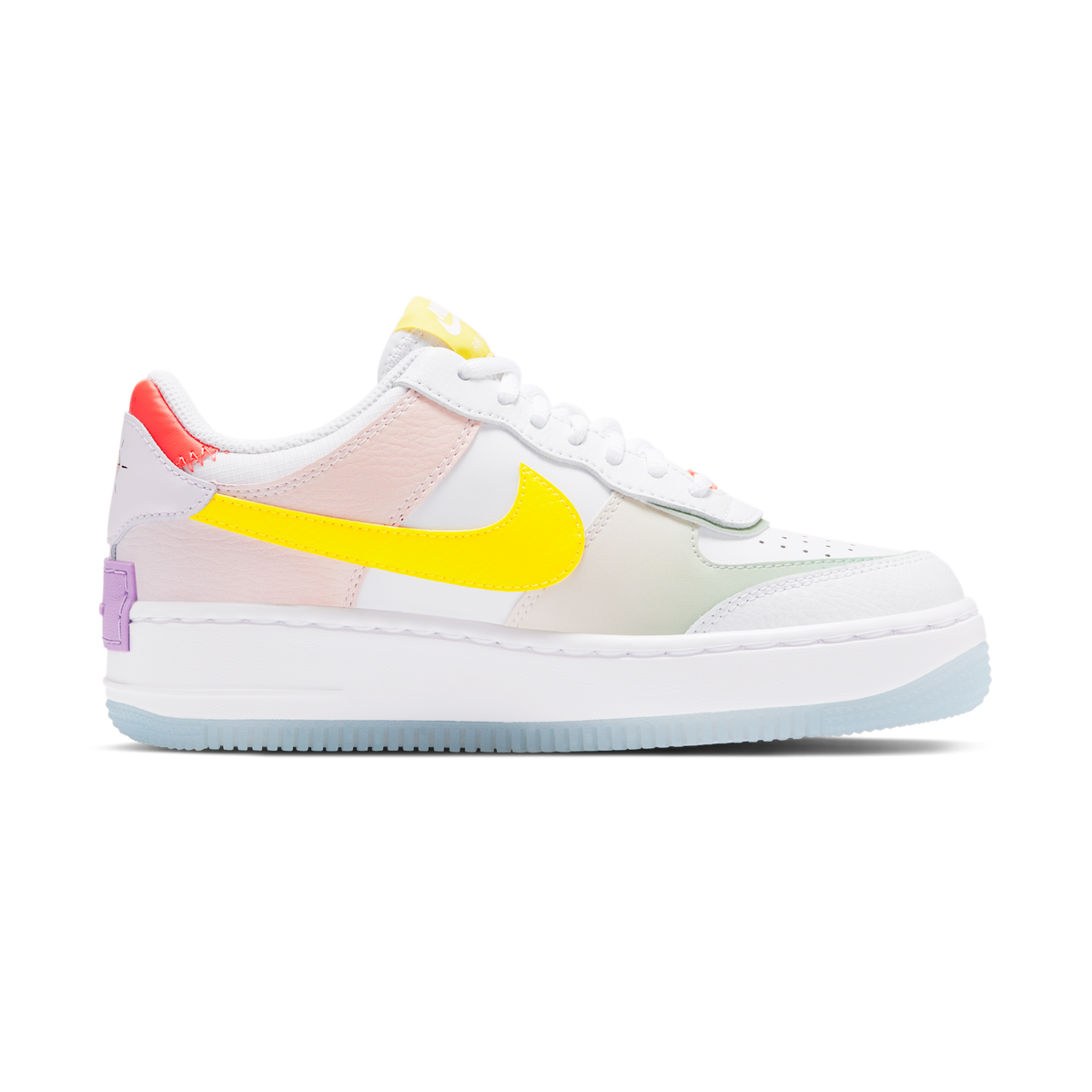 Nike Air Force 1 Low Shadow White Hydrogen Blue Purple (Women's)