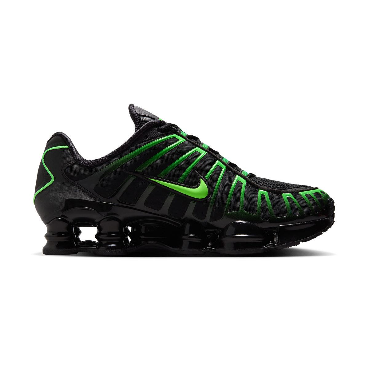 Nike Shox TL Black Green Strike | AV3595-012
