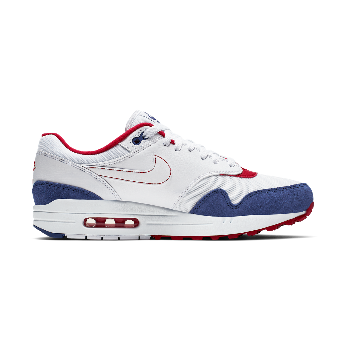 Nike Air Max 1 White Red Blue