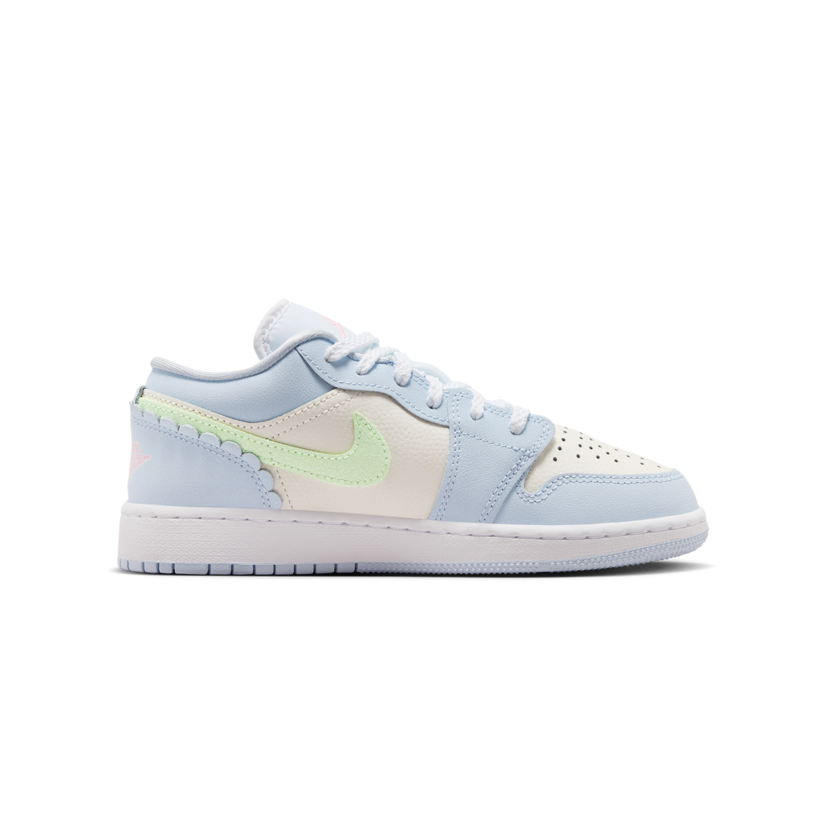 Jordan 1 Low SE Half Blue Sail Vapor Green (GS)